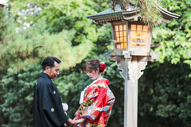 安宅住吉神社でのフォトウェディング・前撮り